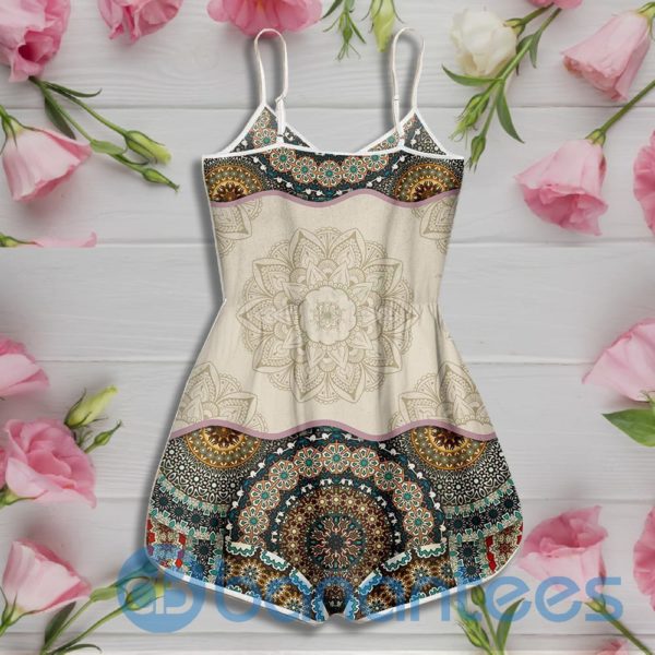 Mandala Nurse Heart Rompers For Women Product Photo
