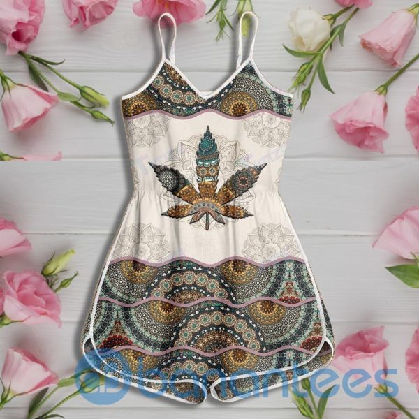 Mandala Weed Rompers For Women Product Photo
