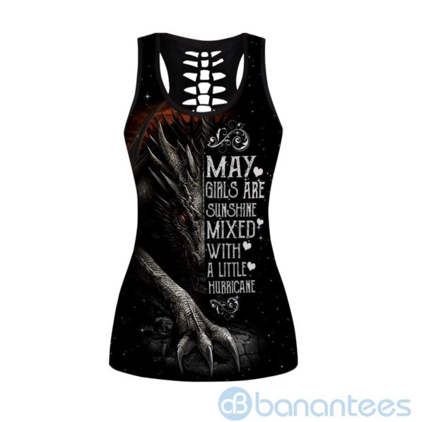 May Dragon Girl Tank Top Legging Set Outfit Product Photo