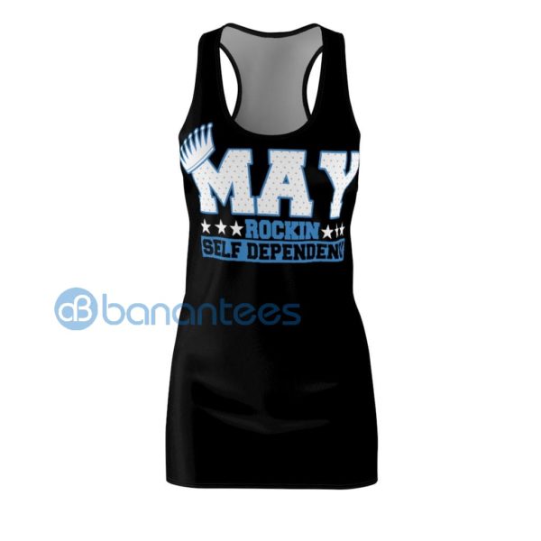 May Rockin Self Dependency Black Racerback Dress Product Photo