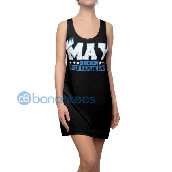 May Rockin Self Dependency Black Racerback Dress Product Photo