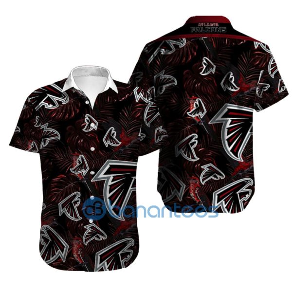Men's Atlanta Falcons Tropical Short Sleeves Hawaiian Shirt Product Photo