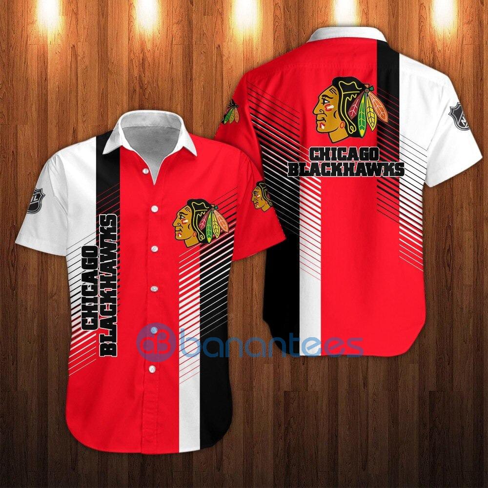 mens-chicago-blackhawks-striped-short-sleeves-hawaiian-shirt-1-fj5b5.jpg Men's Chicago Blackhawks Striped Short Sleeves Hawaiian Shirt Product Photo