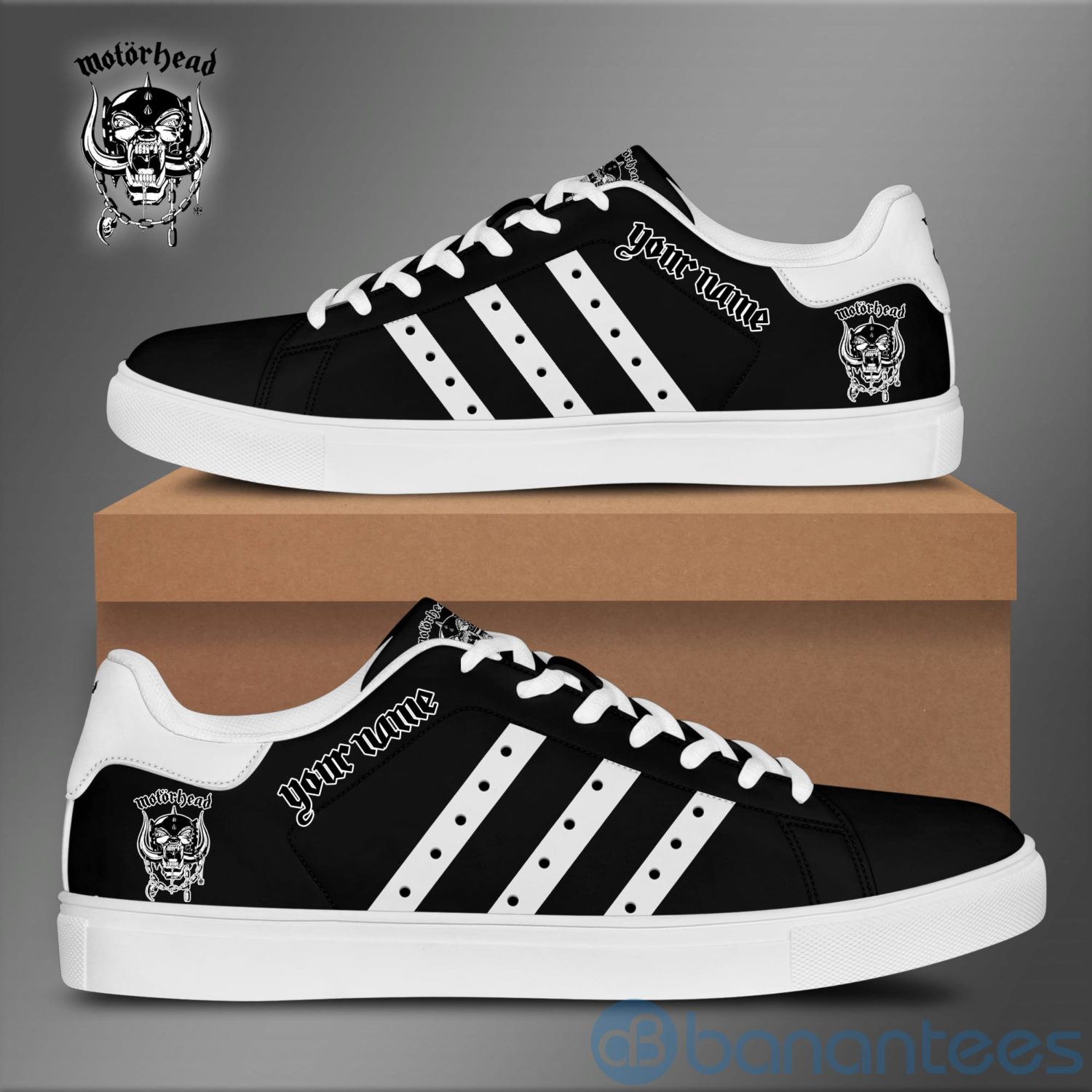 mhead-custom-name-uwhite-striped-black-low-top-skate-shoes-1-D1ctN.jpg Mhead Custom Name Uwhite Striped Black Low Top Skate Shoes Product Photo