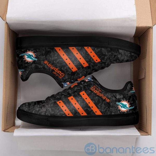 Miami Dolphins Fans Low Top Skate Shoes Product Photo