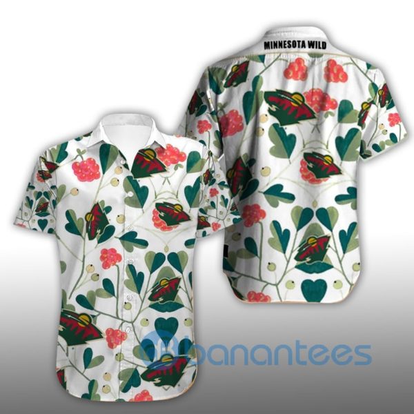 Minnesota Wild Hawaiian Shirt Leaf Summer Shirt Product Photo