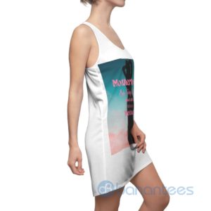 Motherhood Maybe Kicking My Aas Racerback Dress For Women Product Photo