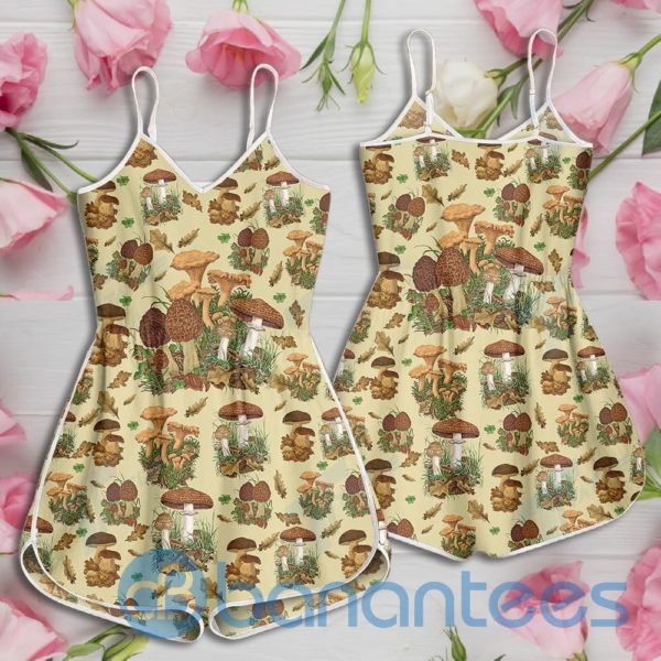 Mushroom Color Pattern Rompers For Women Gift For Women Product Photo