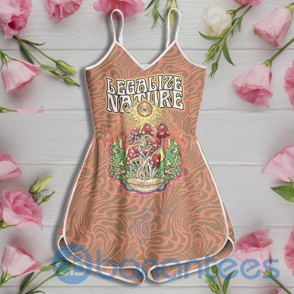 Mushroom Legalize Nature Rompers For Women Product Photo