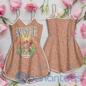 Mushroom Legalize Nature Rompers For Women Product Photo
