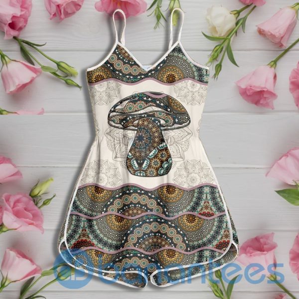 Mushroom Mandala Rompers For Women Product Photo