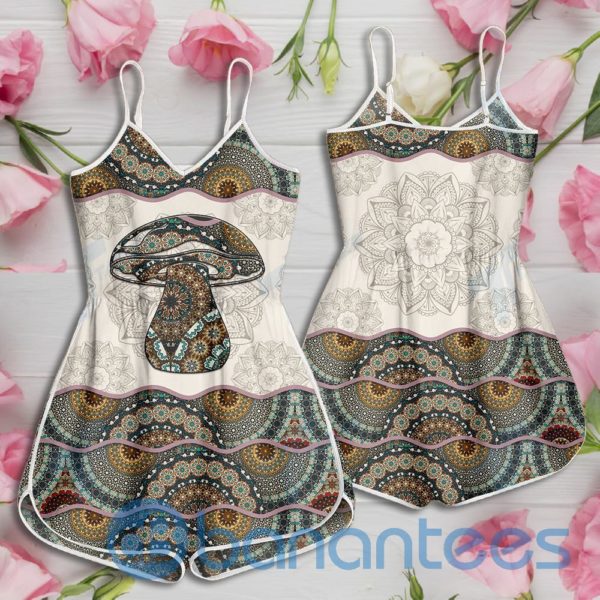Mushroom Mandala Rompers For Women Product Photo