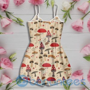 Mushrooms Color Pattern Rompers For Women Product Photo