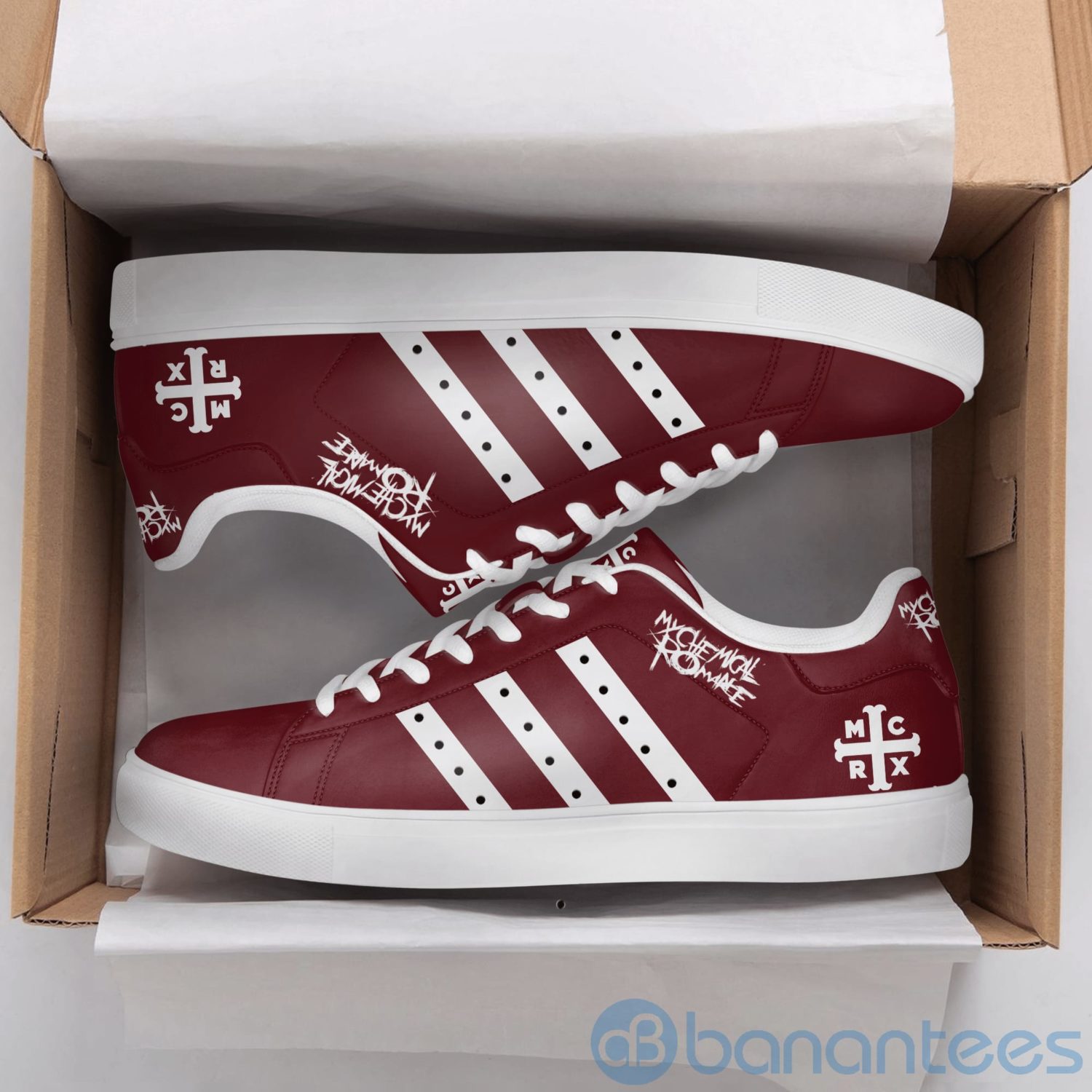 my-chemical-romance-maroon-low-top-skate-shoes-1-r3TnC.jpg My Chemical Romance Maroon Low Top Skate Shoes Product Photo
