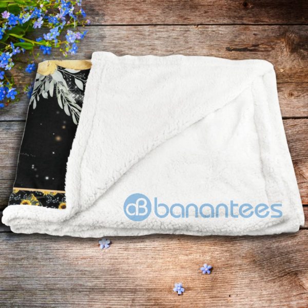 My Daughter You Are Our Love Our Life Sloth Sherpa Blanket Product Photo