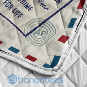 My Dear Chief Air Mail Gift For Son Quilt Blanket Product Photo
