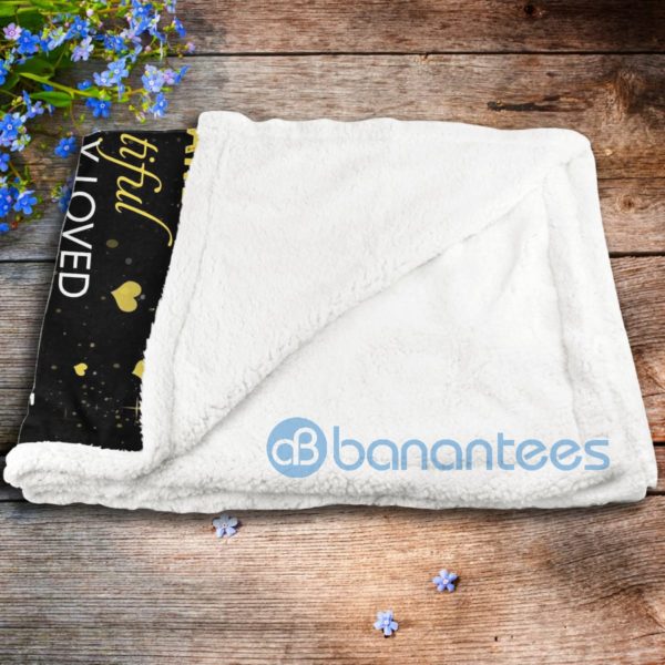 My Dear Daughter Sunflower Sherpa Blanket Product Photo
