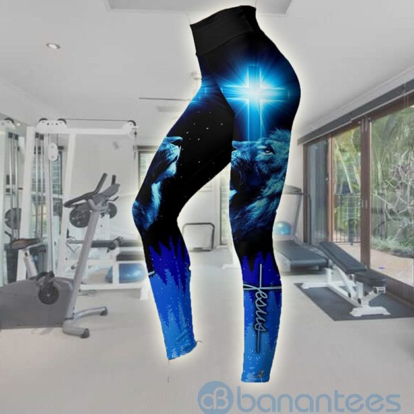 My God Jesus Tank Top Legging Set Outfit Product Photo