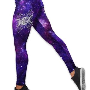 Mystery Witch Wicca Signs Hollow Tank And Legging Outfit Product Photo
