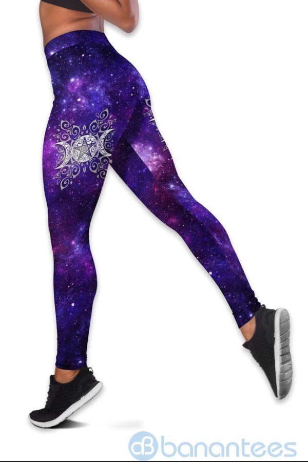 Mystery Witch Wicca Signs Hollow Tank And Legging Outfit Product Photo
