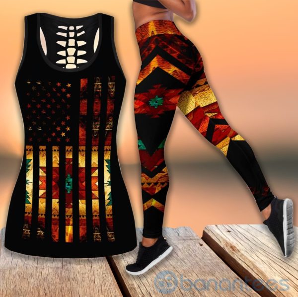 Native American Best Gift Tank Top Legging Set Outfit Product Photo