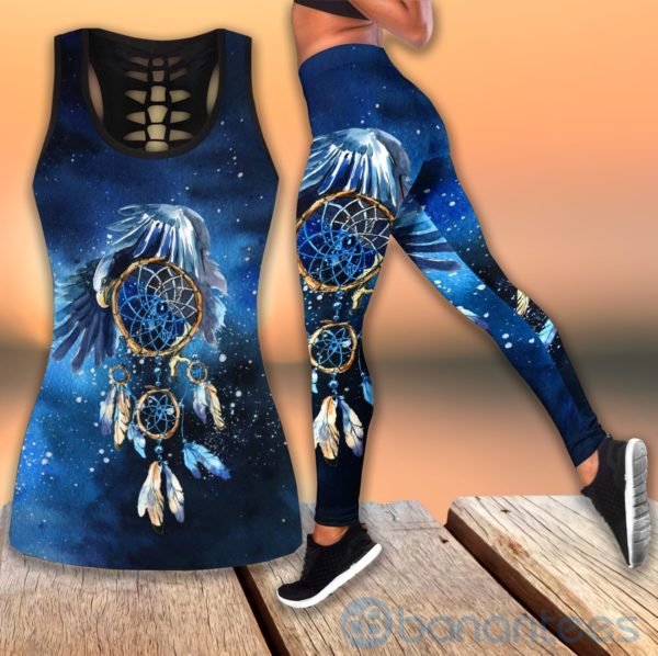 Native American Dreamcatcher Tank Top Legging Set Outfit Product Photo