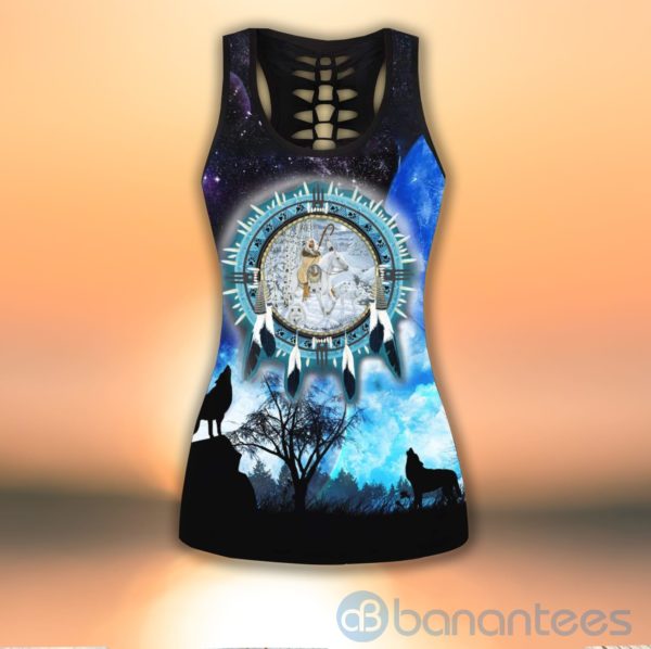 Native American Tank Top Legging Set Outfit Product Photo