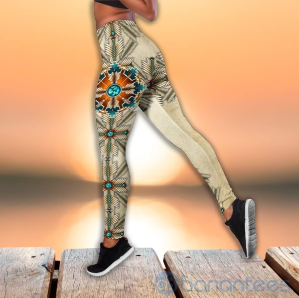 Native American Tank Top Legging Set Outfit Product Photo