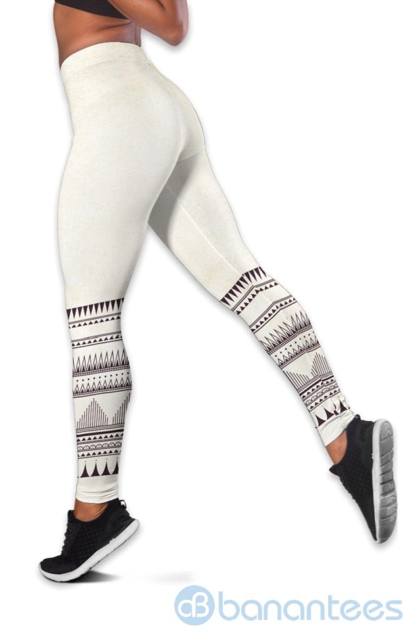 Native American Yoga Hollow Tank And Legging Outfit Product Photo