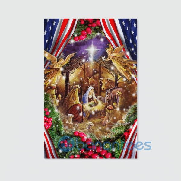 Nativity Of Jesus Christmas Wall Art Canvas Product Photo