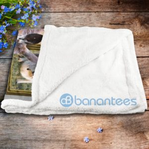 Natural Kangaroo Design Sherpa Blanket Product Photo