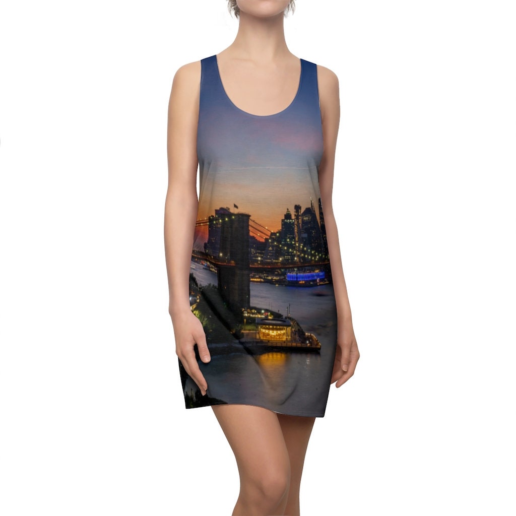 new-york-skyline-all-over-printed-3d-racerback-dress-1-YAs8e.jpg New York Skyline All Over Printed 3D Racerback Dress Product Photo