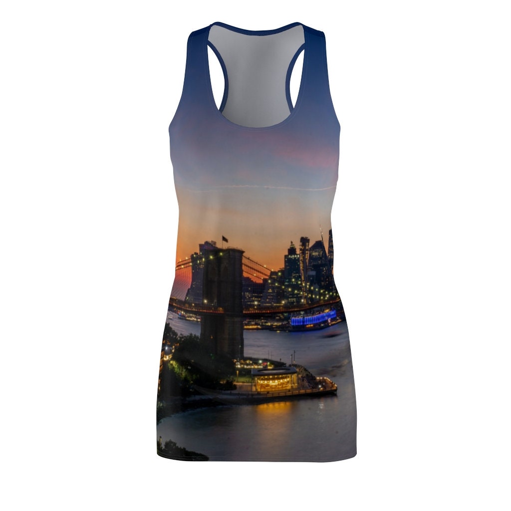 new-york-skyline-all-over-printed-3d-racerback-dress-2-LZgGG.jpg New York Skyline All Over Printed 3D Racerback Dress Product Photo