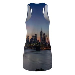 new york skyline all over printed 3d racerback dress 3 J9S6j 300x300 image New York Skyline All Over Printed 3D Racerback Dress Product Photo
