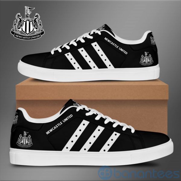 Newcastle United White Low Top Skate Shoes Product Photo