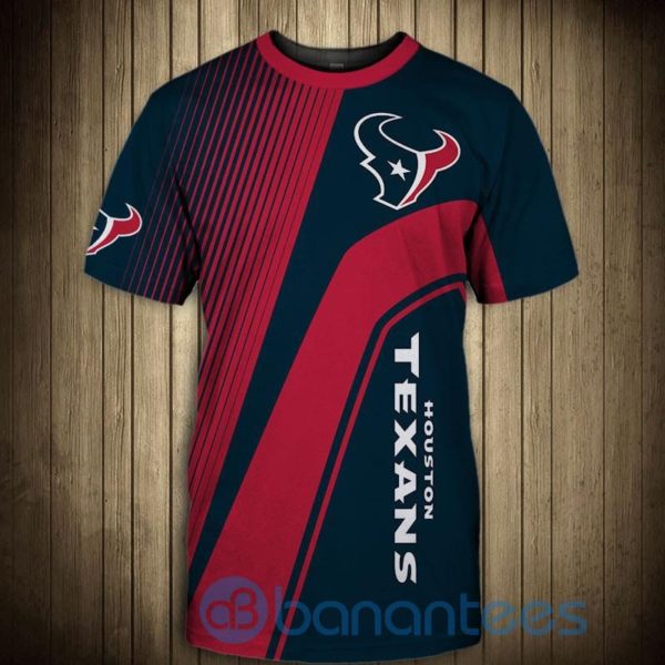 NFL 3D Custom Houston Texans Full Printed 3D T Shirt Product Photo