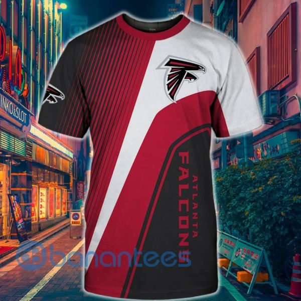 Nfl For Lover Custom Atlanta Falcons T Shirt Full Printed 3D T Shirt For Sport Fan Product Photo