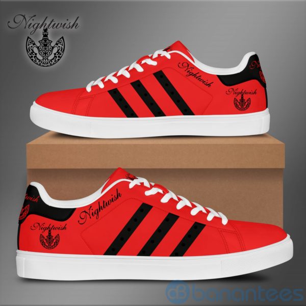 Nightwish Red Low Top Skate Shoes Product Photo