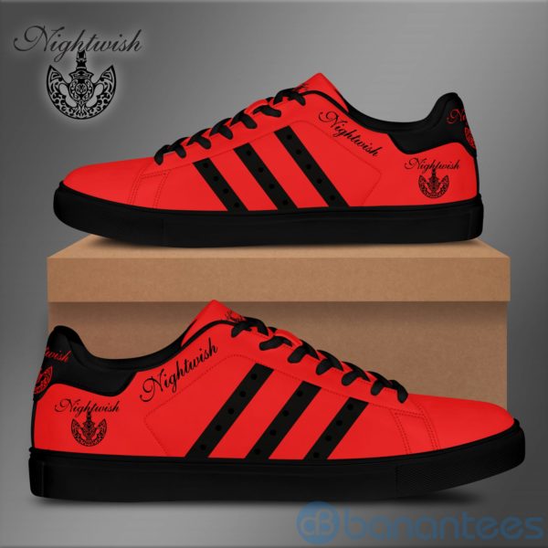 Nightwish Red Low Top Skate Shoes Product Photo