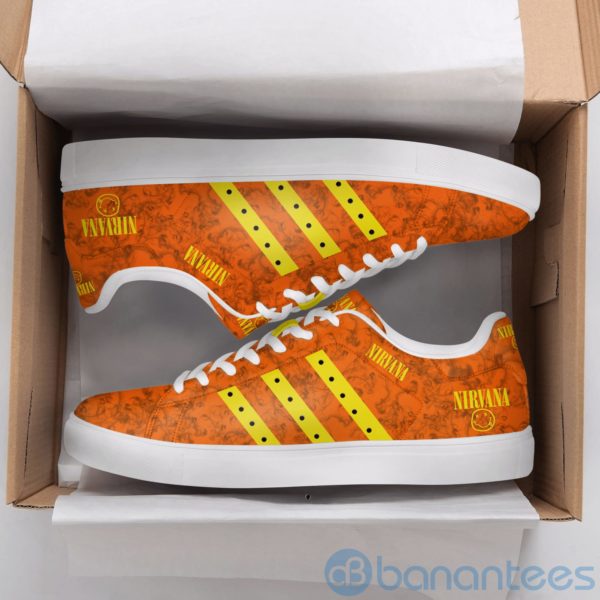 Nirana Rock Band Fans Low Top Skate Shoes Product Photo