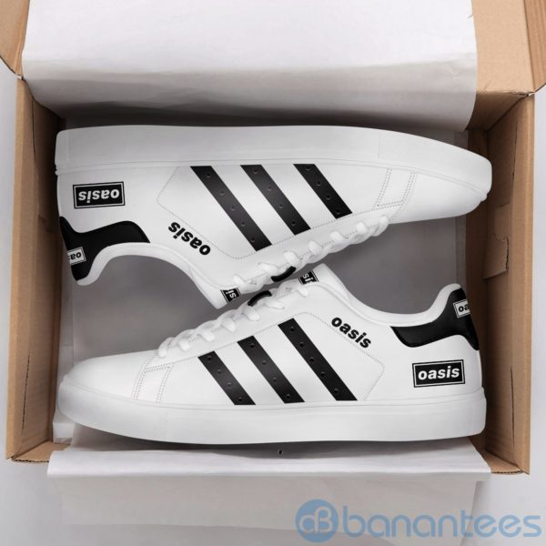 Oasis White Low Top Skate Shoes Product Photo