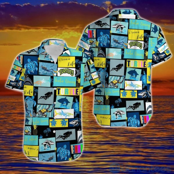 Ocean Life Hawaiian Shirt Product Photo