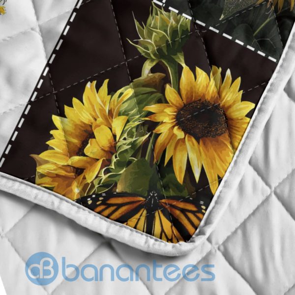 October Girl Are Sunshine Quilt Blanket Product Photo