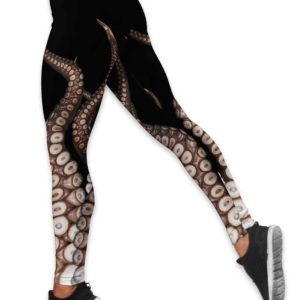 Octopus Yoga Hollow Tank And Legging Outfit Product Photo