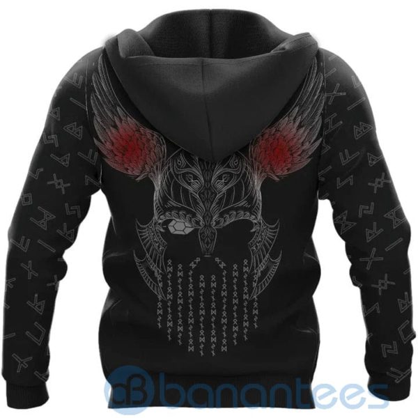 Odin And Jormungandr Viking Hoodie All Over Printed 3D Hoodie Product Photo