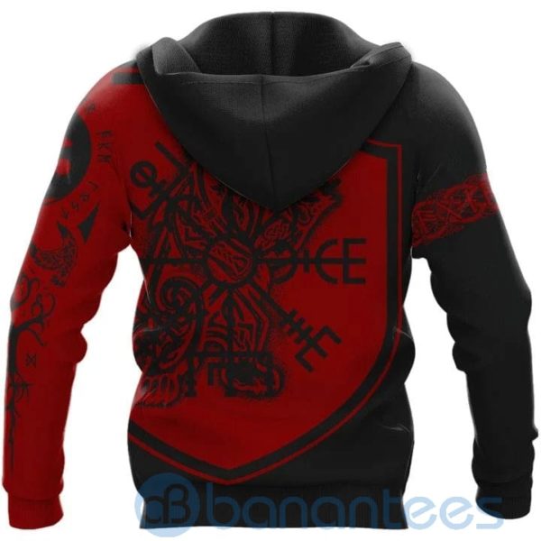 Odin Art Bear Vegvisir Viking Hoodie All Over Printed 3D Hoodie Product Photo