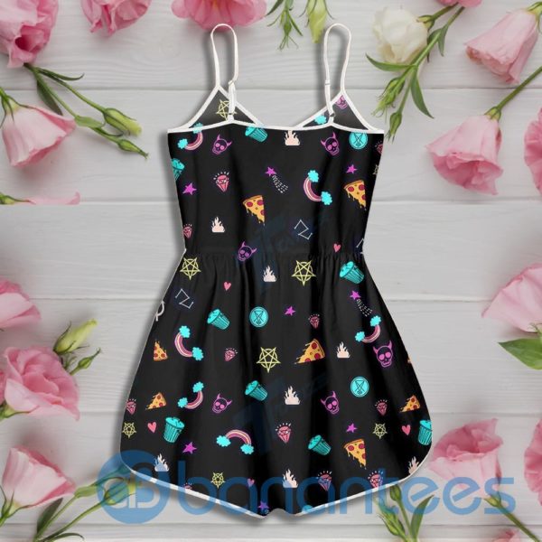 Opossum Eat Trash Hail Satan Rompers For Women Product Photo