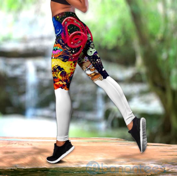 Organic Hippie Tank Top Legging Set Outfit Product Photo