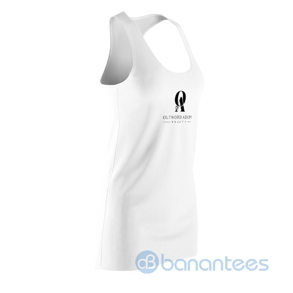 outword-adorn-beauty-white-racerback-dress-for-women-4-k5mwR.jpg Outword Adorn Beauty White Racerback Dress For Women Product Photo