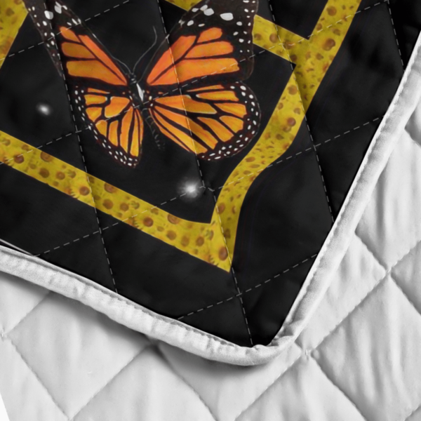 Personalized Butterfly Blanket Quilt Product Photo